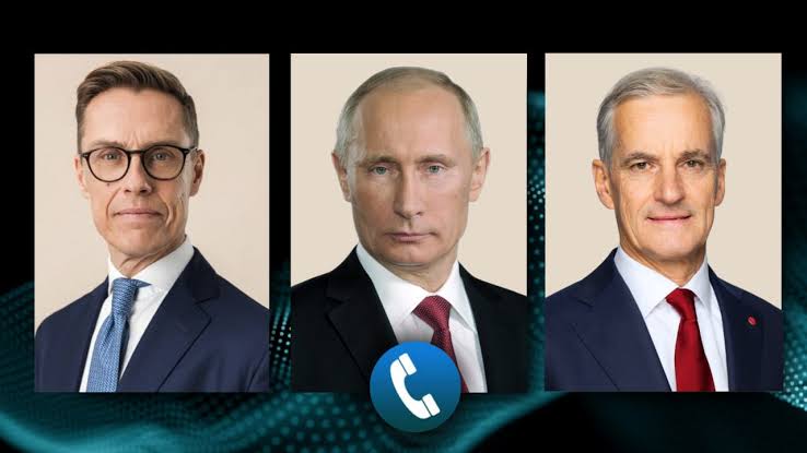 ??????? On October 27, President of Russia Vladimir Putin had a telephone conversation with President of Finland Alexander Stubb and Prime Minister of Norway Jonas Gahr Store at the request of the Fin