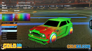 Best Car Design In Rocket Legaue Forest Green Fennec Rocket League Car Design Car