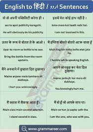 English To Hindi Sentences English Sentences English Learning Spoken Learn English Vocabulary