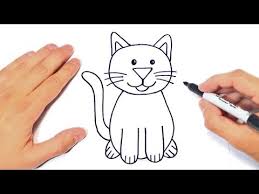 Kids animals domestic domestic animals for animals for for kids animals kids animal high definition picture cute funny nature dogs dog billboards zoo beautiful hd water portrait cat fish cats pets mammal pet monkeys bird leopards wildlife red black children plants lions child donkey monkey. How To Draw A Cat For Kids Cat Easy Draw Tutorial Youtube Cat Drawing For Kid Simple Cat Drawing Cat Drawing Tutorial
