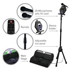 Main Stage All-In-One Premium Karaoke Party System with Light Effects,  Voice Effects & Bluetooth Connectivity - Instrumentstogo.com