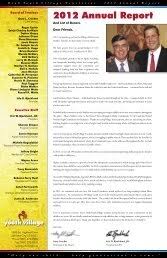 Click here to download our 2011 Annual Report