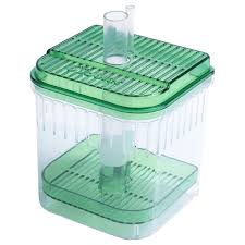 Greenjoy aquarium fish tank thematic decorations accessories kit dinosaur theme decor plastic plants dinosaur world thematic aquaric decor small 11 packs. Plastic Square Fish Tank Aquarium Filter Bottom Box Transparent Green Shopee Malaysia