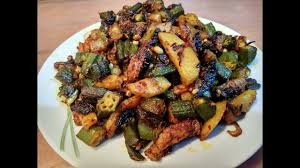 Keep it aside for 10 minutes. Crispy Bhindi Alloo Sabzi Rdvrd Rdmrez Rdreird Rea Rd Renrd Rd Rdzhrd Rd Renrdya Rdnrd Rdvrdbrea Rdzhrd Rev Bhind Masala Aloo Recipe Veg Recipes Aloo Recipes