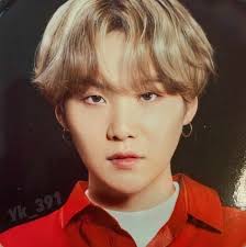 Scan On E Concert Back Pack Photo Card Yoongi Suga Min Yoongi Bts