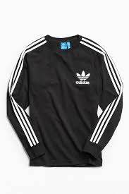 Black And White Striped Long Sleeve T Shirt Mens Slide View 1 Adidas California Long Sleeve Tee Long Sleeve Shirt Men Long Sleeve Tees Cotton Shirts For Men