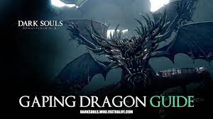 Mar 22, 2019 · gaping dragon (dark souls) if personality goes a long way in making a souls boss fight great, then the visual design can run the whole race. Gaping Dragon Dark Souls Wiki