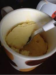 Egg Free Cake In A Mug Made With Pancake Mix Recipe By Cookpad Japan Recipe Mug Recipes Egg Free Cakes Pancake Mix Recipe