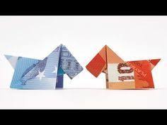 Hund Aus Geldschein Falten Leicht Hunde Aus Geld Basteln Einfache Anleitung Youtube Geldscheine Falten Geld Falten Einfach Geldschein Origami