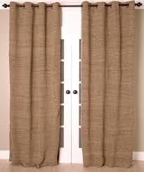 Pink silk custom drapes in dining room from spiffy spools. India S Heritage Natural Raw Silk Linen Panels Lined With Grommet Header Single Curtain Panel Wayfair