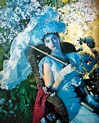 Carmen dell'orefice, age 16, and photographer horst p. Carmen Dell Orefice Uber Die Grenzen Der Natur Sz Magazin