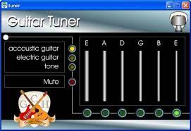 You can download the app from the apple . Free Guitar Tuner Descargar