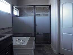 Frosted glass doors are another solid option when it comes to glass custom shower doors in minneapolis, mn. Etched Glass Shower Doors Houzz