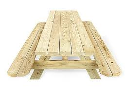 Economy A Frame Wooden Picnic Table 8 H 5163 Uline In 2020 Wooden Picnic Tables Build A Picnic Table Picnic Table Woodworking Plans
