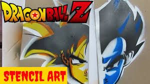 Check spelling or type a new query. Dragonball Z Stencil Art Goku And Vegeta Youtube