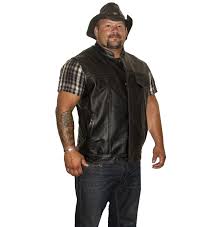 Bulletblocker Nij Iiia Bulletproof Leather Biker Vest Bulletproof Zone