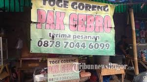 Gambas ditumis sama tauge bumbunya. Nikmatnya Toge Goreng Legendaris H Gebro Harga Seporsinya Tak Bikin Dompet Tipis Tribunnews Bogor