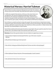 Search images from huge database containing over 620,000 you can print or color them online at getdrawings.com for absolutely free. Historical Heroes Harriet Tubman Worksheet Education Com