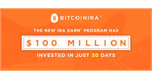 So it's defined, and therefore this moving price of the commodity is just how much, within this finite class of a commodity, this new asset class, how much people value it or want it. Bitcoin Ira Clients Invested Over 100 Million Dollars Into Interest Earning Program In Just 30 Days