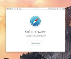 Psd Safari Yosemite Browser Mockup Browser Safari Psd