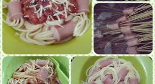 Resep Spaghetti Tusuk Sosis Seribuan Yang Unik Dan Kekinian Cocok Buat Ide Jualan Aneka Resep Jajanan Indonesia Ide Makanan Resep Makanan Dan Minuman