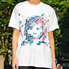 さわやかなドット絵がカワイイ m7kenjiさんによる新作tシャツ 夏と秋の間のｔ 販売中 tシャツ デザイン tシャツ おしゃれ シャツ おしゃれ