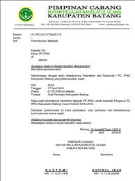 Contoh surat tugas delegasi konfercab ipnu. Contoh Surat Dispensasi Ipnu Ippnu Contoh Surat