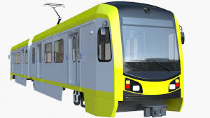 La Metro Train 3d Model In 2020 La Metro Light Rail Metro