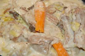 La blanquette de veau est l'un des grands classiques de la cuisine française mais jusqu'ici, je n'étais pas vraiment fan de ce plat qui pour . Blanquette De Veau A L Ancienne Maman Ca Deborde