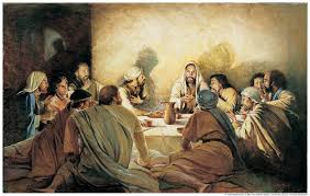 Kuvahaun tulos haulle the last supper of jesus with his disciples