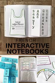 French Foldables And Flippables Are A Great Addition To Your Students French Intera French Interactive Notebooks Interactive Student Notebooks Teaching French