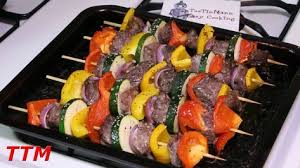 How To Make Kabobs In The Oven Easy Beef Kebabs Recipe Youtube Kebab Recipes Stew Meat Recipes Kebab Recipes Beef