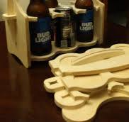 Metal Beer Bottle Carrier Handle - Portable 6-Bottle Holder For BBQ,  Picnics & Outdoor Events, Vintage Style