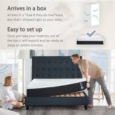 Merax 12 In Queen Medium Plush Gel Memory Foam Mattress Th191314aak The Home Depot Foam Mattress Mattress Sizes Gel Memory Foam