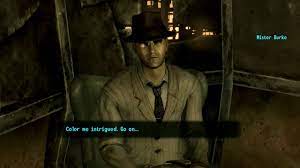 Fallout 3: Taking the Black Widow choice with Mr Burke - YouTube