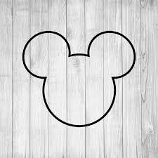 Free Free 145 Outline Disney Svg Files Mickey Mouse Svg SVG PNG EPS DXF File
