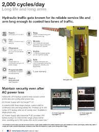 Nice Hysecurity STRONGARM-14F Barrier Gate Operator - 14'