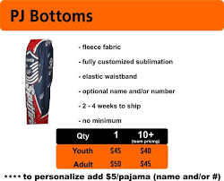 pj bottoms hyper sportswear