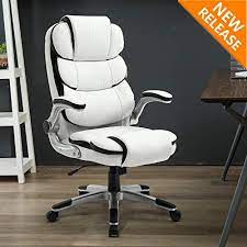 b2c2b high back ergonomic home office chair white leather computer executive desk chair modern racing chair adjustable zelinks amzn white office chair office chair best ergonomic office chair