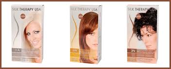 صبغة شعر Silk Therapy Usa بتكنولوجيا أمريكية 100 عالم حواء