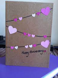 Let me show you this new stamp set and some card design ideas. Hearts Bunting Anniversary Card Anniversary Cards Handmade Wedding Card Diy Anniversary Cards