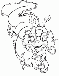 A few boxes of crayons and a variety of coloring and activity pages can help keep kids from getting restless while thanksgiving dinner is cooking. Printable Chinese Dragon Coloring Pages Coloring Me Coloring Library