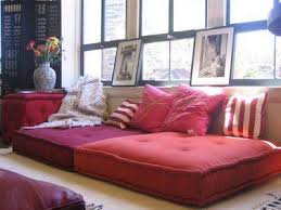 Futon alternative are a good choice for those with limited budget and space. Sofa Alternatives Floor Couches Diys Wanderer S Palace Floor Couch Futon Decor Home