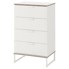 Unsere kommoden sind passend zu den ikea kleiderschränken gestaltet. Trysil Kommode Mit 4 Schubladen Weiss Hellgrau 60x99 Cm Ikea Deutschland