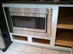 These cabinets do not have a shelf inside and the back of the. 22 Best Microwave Cabinet Conversion Ideas Microwave Cabinet Cabinet Kitchen