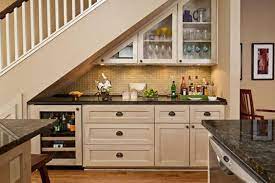 Awesome Mini Home Bar Under Stairs For Chic Space To Have A Drink Maximizing Limited Space In Awes Stairs In Kitchen Bar Under Stairs Storage Under Staircase