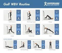 whole body vibration routine for golf