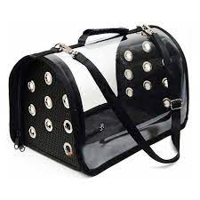 pet style kedi ve kopek tasima cantasi seffaf 42x27cm evcil hayvanlar kopek kedi