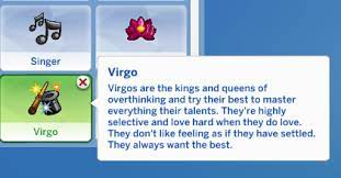 Nov 12, 2020 · the sims 4 takes customisation and social interaction further than ever before. Skillfulsimmer340 Zodiac Trait Pack