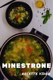 Minestrone Recettes Recette Minestrone Recettes De Cuisine Recette